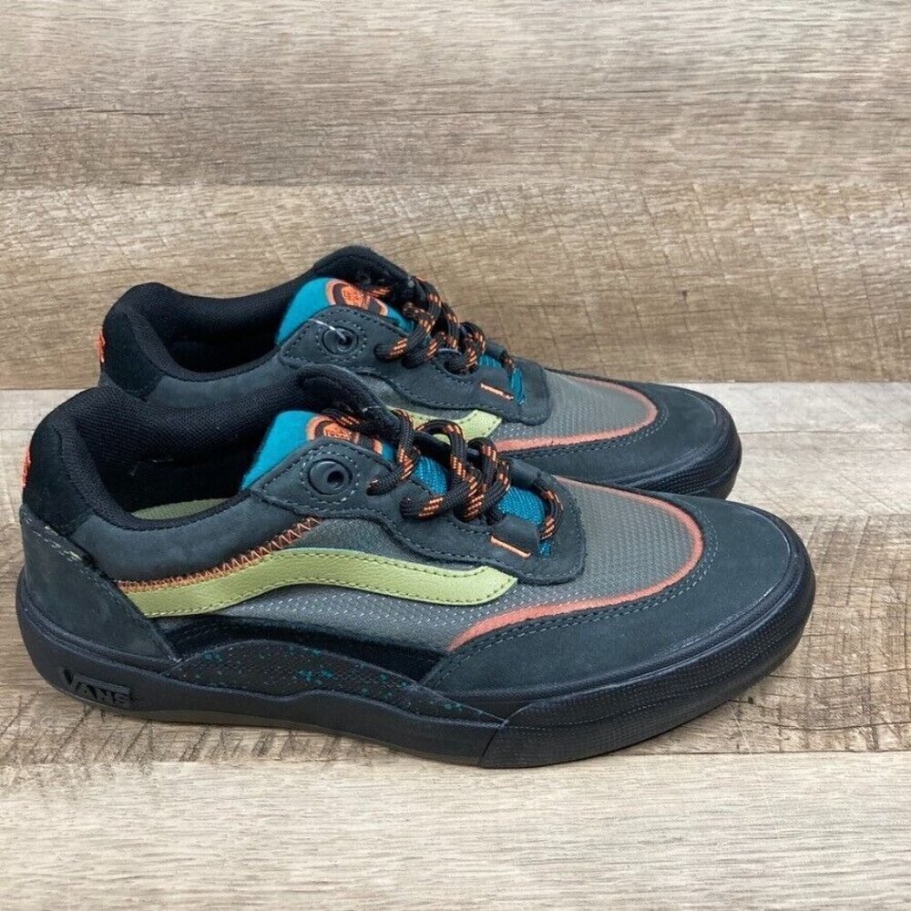 VANS Wayvee Outdoor Unexplored Black Multicolor Skate Shoe Mens 7 Womens 8.5 NEW - Picture 2 of 11